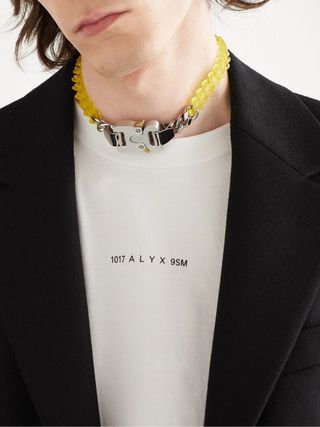 1017 ALYX 9SM Silver-Tone and Nylon Necklace — view 2