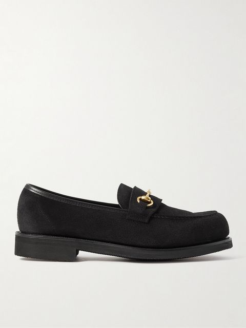 George Cleverley Colony Full-Grain Suede Loafers