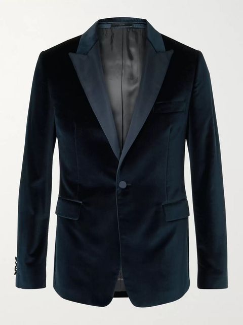 Paul Smith Cotton-Velvet Tuxedo Jacket