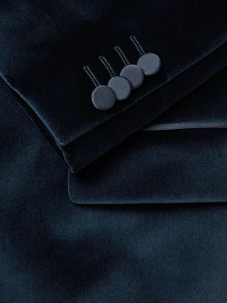 Paul Smith Cotton-Velvet Tuxedo Jacket — view 3