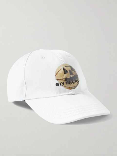 Givenchy × Josh Smith Logo-Embroidered Cotton-Blend Twill Baseball Cap