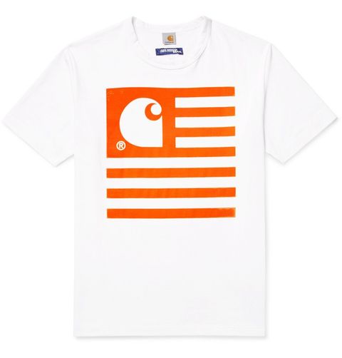 Junya Watanabe Comme des Garçons × Carhartt Printed Cotton-Jersey T-Shirt