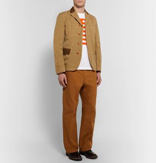 Junya Watanabe Comme des Garçons × Carhartt Printed Cotton-Jersey T-Shirt — view 3
