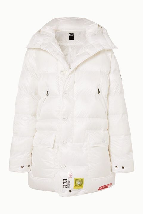 Brumal × R13 Hooded Quilted Shell Down Parka