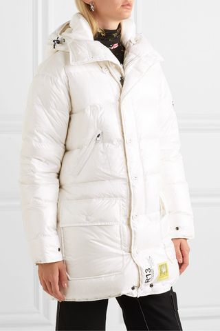 Brumal × R13 Hooded Quilted Shell Down Parka — view 3