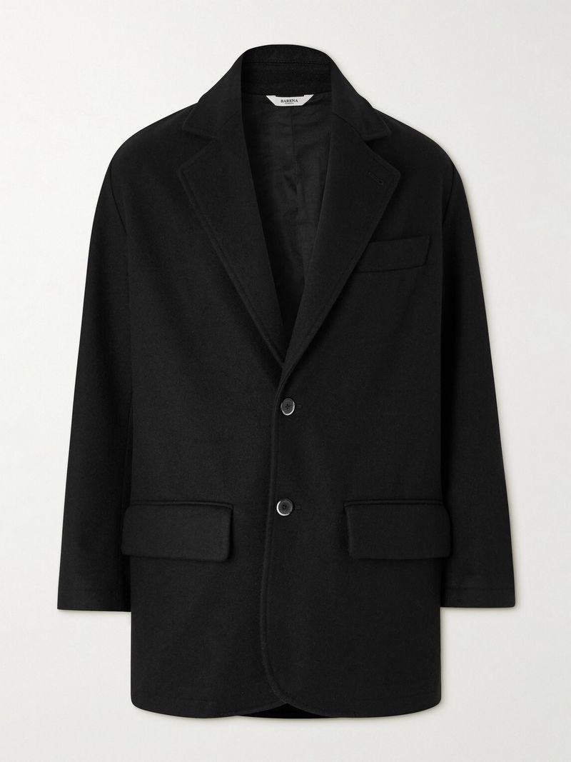 Barena Ganga Wool-Blend Felt Coat — view 1