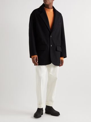 Barena Ganga Wool-Blend Felt Coat — view 2