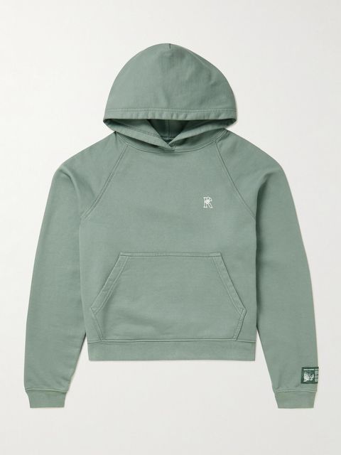 Cooper Logo-Print Cotton-Jersey Hoodie