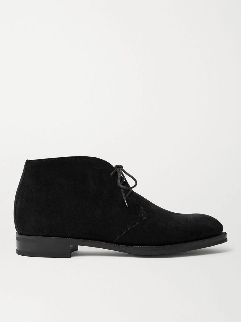 Edward Green Banbury Suede Desert Boots — view 1