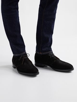 Edward Green Banbury Suede Desert Boots — view 3