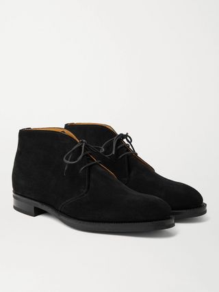 Edward Green Banbury Suede Desert Boots — view 4