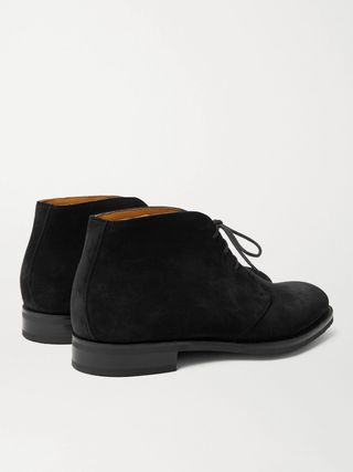 Edward Green Banbury Suede Desert Boots — view 5