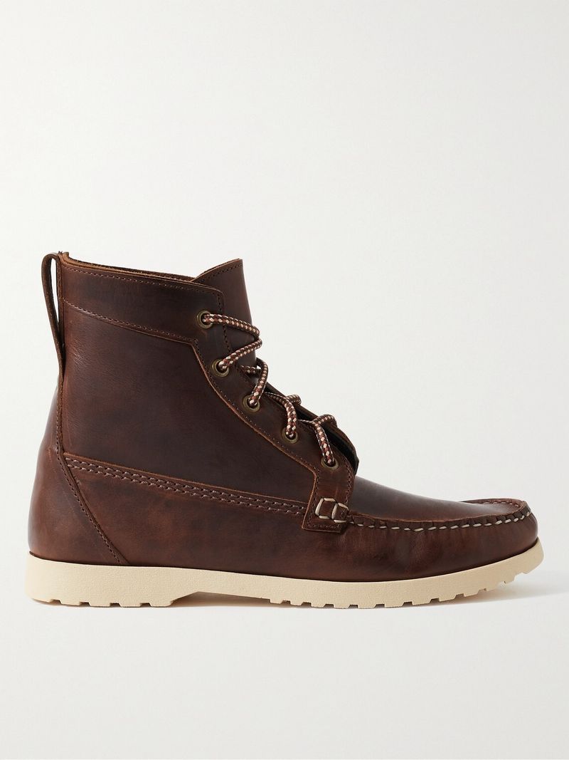 Quoddy Leather Boots — view 1