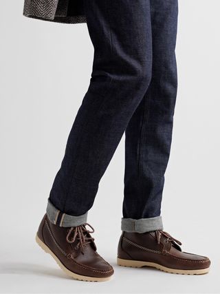 Quoddy Leather Boots — view 3
