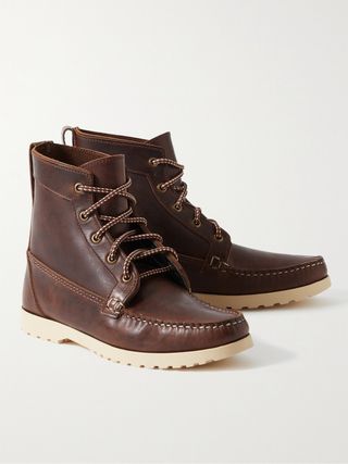 Quoddy Leather Boots — view 4