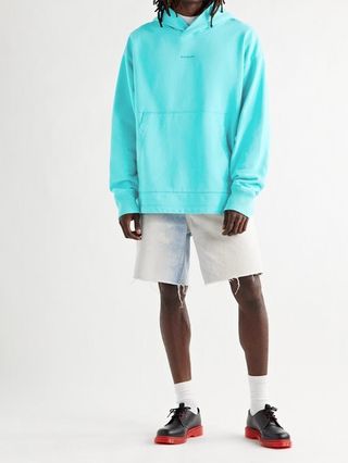 Acne Studios Logo-Embroidered Hoodie — view 2