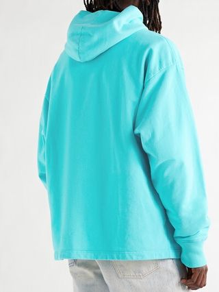 Acne Studios Logo-Embroidered Hoodie — view 3