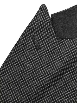 Kingsman Grey Double-Breasted Birdseye Wool Suit — view 5