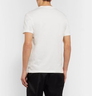 Versace Slim-Fit Printed Cotton-Jersey T-Shirt — view 4