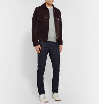 Tom Ford Mélange Loopback Cotton-Jersey Sweatshirt — view 2