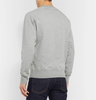 Tom Ford Mélange Loopback Cotton-Jersey Sweatshirt — view 4