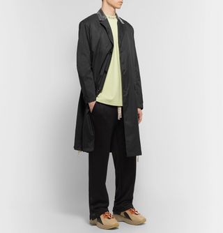 Acne Studios Sagan Organza-Trimmed Nylon-Ripstop Coat — view 2
