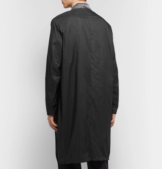 Acne Studios Sagan Organza-Trimmed Nylon-Ripstop Coat — view 4