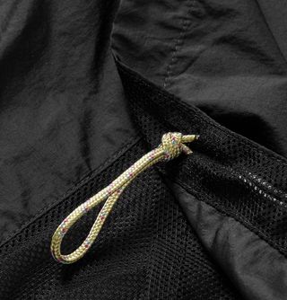Acne Studios Sagan Organza-Trimmed Nylon-Ripstop Coat — view 6