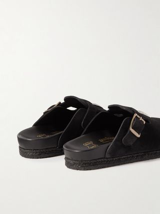 Yuketen Sal 1 Embellished Suede Clogs — view 5