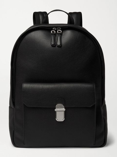 dunhill Belgrave Full-Grain Leather Backpack
