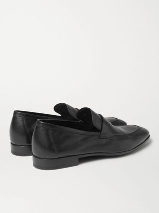 Berluti Lorenzo Leather Loafers — view 5