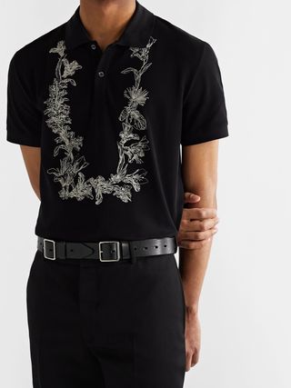 Alexander McQueen 2.5cm Leather Belt — view 5