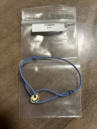 Luis Morais Bracelet Moon 14K Gold Cord Adjustable — view 2