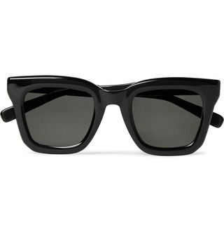 Native Sons X Sacai Cornell Square-Frame Acetate Sunglasses - Black — view 2