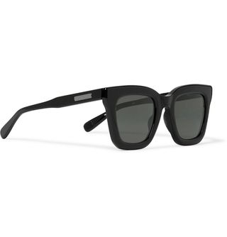Native Sons X Sacai Cornell Square-Frame Acetate Sunglasses - Black — view 3