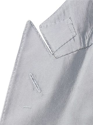 Tom Ford Silver Atticus Slim-Fit Satin-Twill Tuxedo Jacket 48 M 639R31 — view 2